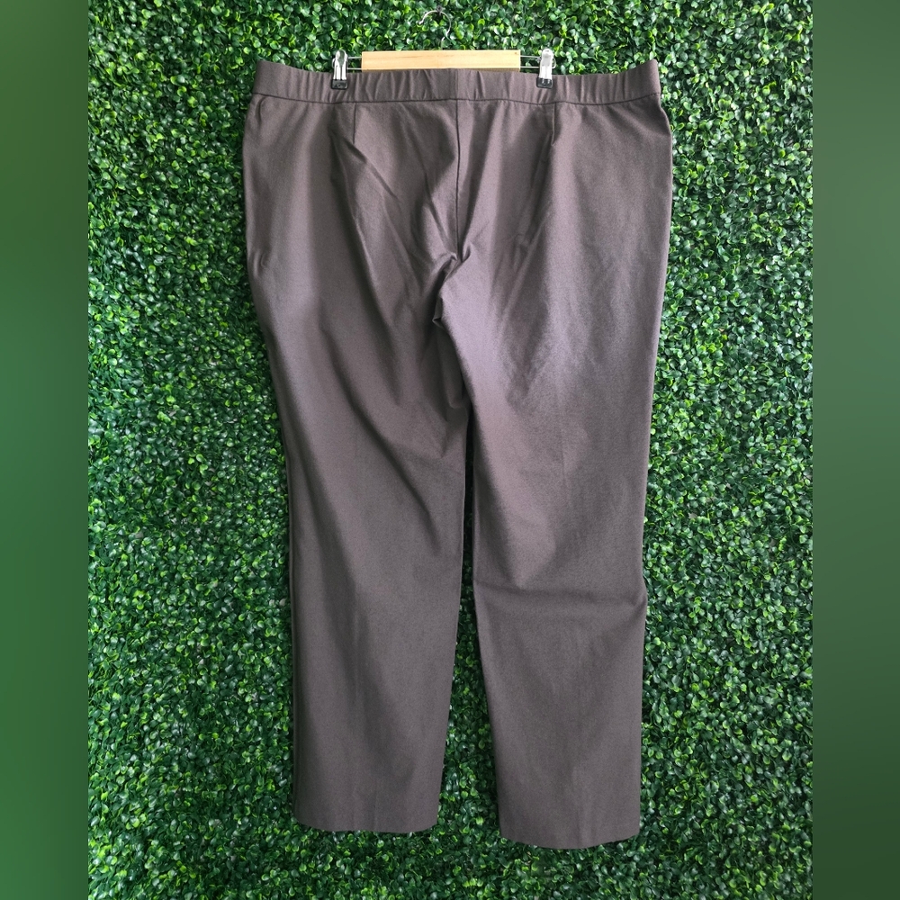 Eilen Fisher Women's Gray Slim Bootcut Pants Size 3X - Picture 4 of 6